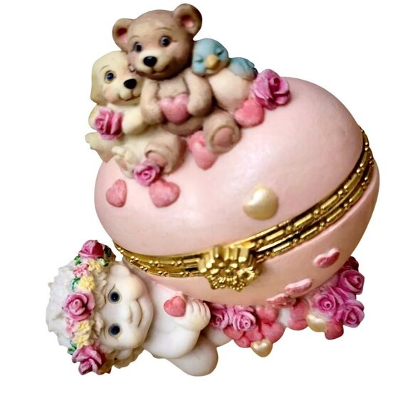 Dreamsicles Hinged Trinket Box #10370 "Secret Heart" 1997 - Picture 5 of 8